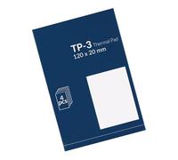 KAHDGSS Coussinet thermique 120 x 20 mm Bon conducteur de chaleur amortissement des vibrations et isolation électrique pour diverses applications thermiques