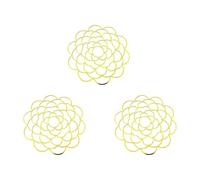KAHDGSS De Tige Bouquet Quadrillé Grenouille Fleur Fil Fer 3 Pièces pour L'arrangement Vase Ensemble D'outils D'arrangement Grenouilles Florales