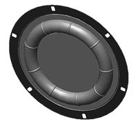 KAHDGSS Diaphragme Basse Haut-Parleur Radiateur Woofer pour Une Clarté Sonore Supérieure pour Le Cinéma Maison Les Performances en Direct
