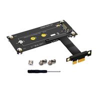 KAHDGSS Disque dur NVMe à vitesse rapide vers PCIe 1x Convertisseurs Carte construite avec circuit multicouche pour une meilleure stabilité Adaptateurs NVMe Ssds à vitesse rapide