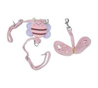 KAHDGSS Dog Safety Harness with Leashes Set NoPull Leashes for Chihuahuas Walking Small Harness and Leash Set No Pull Escape Boy Girl Red Pink Blue Choke for Chihuahua Yorkies for Puppy