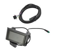 KAHDGSS Ebike Écran LCD 24 V, 36 V, 48 V, 60 V, écran universel à 5 broches pour guidon de 22,2 mm/0,87 pouces