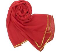 KAHDGSS Écharpe de performance idéale pour le charme exotique et les designs tendance Châle en polyester respirant parfait pour les spectacles de danse Écharpe de hanche légère