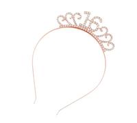 KAHDGSS Élégant serre-tête en cristal pour 16ème anniversaire pour femme, concours de beauté, fête de fin d'année, accessoire photo luxueux