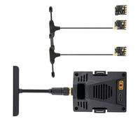 KAHDGSS ELRS - FPV Longue Distance 2.4Ghz, transmetteur ELRS, Compatible, Puissance réglable de 100mW pour Accessoires TX16S TX12, Faible Latence