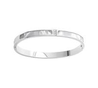 KAHDGSS en Alliage avec 3 Diamants Brillants Et Accent De Coquillage Blanc Accessoire Mode pour des Bijoux Élégants Tous Les Jours en Alliage À Trois Diamants