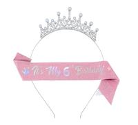 KAHDGSS Ensemble bandeau et ruban à paillettes pour filles de 3 à 10 ans - Accessoires de costume pratiques pour enfants de 3 à 10 ans