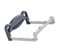 KAHDGSS Étagère murale pour salle de bain sans perçage pour serviettes et articles de toilette, installation adhésive facile, étagère murale étanche pour lavabos