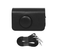 KAHDGSS Étui de protection en cuir PU avec bandoulière pour H35 501F Couleur unie Sac de transport portable élégant pour appareil photo, Noir