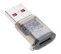 KAHDGSS Extension USB-A avec des Indicateurs Adaptateur De Coquille Transparent Éclair