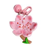 KAHDGSS Flower Keychain Resin Floral Designing Décoration Suspendue Pour Les Femmes Girls Gift Spring Thème Accessoire Decoration Pour Le Voyage