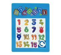 KAHDGSS Fournitures De Puzzle Coulissant 3D pour Tout-Petits Table Portable Jouet D'intérieur Apprentissage des Formes De Couleurs Jeu De Table pour Créatif pour Bébé Puzzle