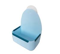 KAHDGSS Gamelle pour lapins, cochons d'Inde, foin, nourriture en plastique facile à fixer pour cage 12 x 7 x 17 cm