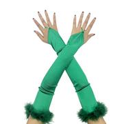 KAHDGSS Gants sans doigts de fête des années 1920 pour femmes, manches de bras longues pour diverses occasions, habillage de thé, gants sans doigts