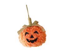 KAHDGSS Halloween Pumpkin Hanging Pendant Flocking Fabric Perfect for Residence Garden Celebration Decoration Creative Pumpkin DIY Decoration