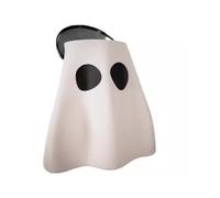 KAHDGSS Haunting Specter Seau à bonbons avec expression amusante pour fêtes d'Halloween Seau de collection de friandises Décoration de la maison Porte-bonbons en forme de spectre