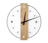 KAHDGSS Horloge Murale SILENTS Aucune Ticking Horloge Murale Corloge De Batterie Facile À Lire pour La Maison/Le Bureau/Salle De Classe/Décors Scolaires Corloges Décoratives pour Plate-Forme