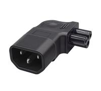 KAHDGSS IEC320 Adaptateur C14 À 3pin C14 À 3pin Power Awit De L'extension Inclinée