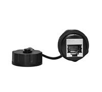 KAHDGSS IP68 Connecteurs à câble RJ45 IP68 pour usage externe Prend en charge les périphériques Ethernet CAT6A et le réseau à vitesse rapide