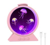 KAHDGSS Lampe d ' Aquarium à lumière apaisante avec sélection de 3 Vitesses et Conception Anti-Fuite pour Les Bureaux à Domicile, Lampe à Mouvement méduse