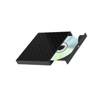 KAHDGSS Lecteur de Disque Externe Portable, graveur multimédia avec Lecteur de Carte, Plug Play pour Ordinateur Portable, Ordinateur de Bureau, Lecteur Optique Externe USB