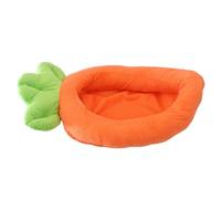 KAHDGSS Lit pour animal domestique avec coussin amovible et poignée douce Motif carotte