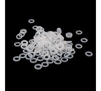 KAHDGSS Lot de 120 amortisseurs en caoutchouc pour interrupteur de clavier, blanc