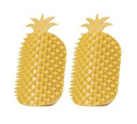 KAHDGSS Lot de 2 peignes multifonctions pour chats et ananas