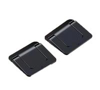 KAHDGSS Lot de 2 supports pliables pour ordinateur portable, support de refroidissement réglable pour ordinateur portable, tablette, support invisible