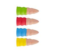 KAHDGSS Lot de 4 pics d'arrosage en terre cuite pour intérieur et extérieur - Dispositif d'arrosage goutte à goutte - Libération lente - Arroseur de jardin rotatif automatique