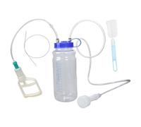 KAHDGSS Machine à traire manuelle portable Pompes à main pour la maison Lait de chèvre pour usage domestique Couvercle transparent