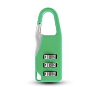 KAHDGSS Mini 3 Digit Code Number Password Lock Combination Padlock Safety Travel Resettable Security Lock for Suitcases and Bag Portable Mini Padlock