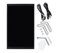KAHDGSS Moniteur auxiliaire en alliage d'aluminium IPS de 20,3 cm, prises USB de type C, lecture multimédia, affichage de bureau, boîtier en aluminium léger