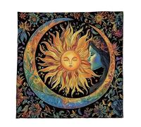 KAHDGSS Papry Tarots Pliable Facile à Nettoyer Velvets Mat Divination Texture Tissu Convient aux Pratiques Spirituelles Velvets Set Accessoire