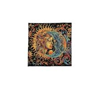 KAHDGSS Papry Tarots Pliable Facile à Nettoyer Velvets Mat Divination Texture Tissu Convient aux Pratiques Spirituelles Velvets Set Accessoire