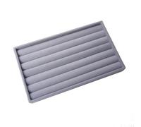 KAHDGSS Plateau de rangement en velours pour rangement de bijoux empilable - Organisateur de bagues - Multifonctionnel - Porte-bijoux moderne