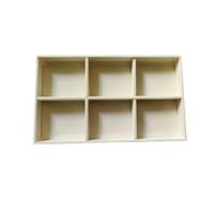 KAHDGSS Plateau de rangement en velours pour rangement de bijoux empilable - Organisateur de bagues - Multifonctionnel - Porte-bijoux moderne