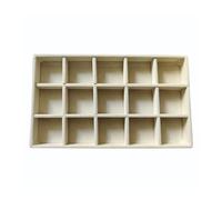 KAHDGSS Plateau de rangement en velours pour rangement de bijoux empilable - Organisateur de bagues - Multifonctionnel - Porte-bijoux moderne