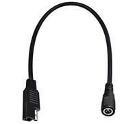 KAHDGSS Plug De SAE Universel À DC5.5x2.1 Cordon d'alimentation du Convertisseur 'Adaptateur Féminin Corde 'Alimentation pour Le Panneau De Batterie Connexion Rapide Connexion