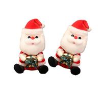 KAHDGSS Polaires en Peluche en Peluche Polyvalent Polyvalent avec Un Ornement De Boîte Ajoute du Charme À Tous Les Décorations Vacances Noël