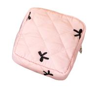 KAHDGSS Porte-serviettes hygiéniques avec nœud papillon et solution de rangement tendance pour produits féminins