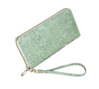KAHDGSS Portefeuille long pour femme Style coréen Portefeuille de grande capacité Sac à main Sac de téléphone de nombreux compartiments avec fentes pour cartes Femme Long avec fentes pour cartes Sac