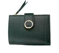 KAHDGSS Portefeuille pour femme avec porte-cartes - Petit porte-monnaie mignon - En cuir synthétique - Tendance - Pour femme quotidienne - Joli porte-monnaie, Vert, Beauté de masse