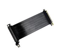 KAHDGSS Rallonge PCIe 5.0 X16 Gen5 Avec Revêtement Argenté Fil Plat De 0 9 Mm Élévateurs GPU À Angle Droit Compatibles Avec Plusieurs Normes Câble De Carte Graphique À Faible Diélectrique