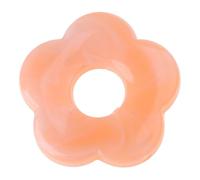 KAHDGSS Resin Flower Pendant Hollow Five Petals Floral Charm Jewelry Supplies for Necklace Bracelet Earring Jewelry Making Resin Charm Pendants
