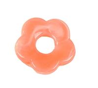 KAHDGSS Resin Flower Pendant Hollow Five Petals Floral Charm Jewelry Supplies for Necklace Bracelet Earring Jewelry Making Resin Charm Pendants