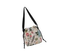 KAHDGSS Sac à bandoulière surdimensionné rétro imprimé tendance décontracté en toile pour intérieur spacieux multi-usage usage quotidien spacieux sac de transport, b, One Size