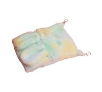 KAHDGSS Sac de couchage en coton rembourré avec motif de lit suspendu pour petits animaux, lavable en machine, poche d'habitat pour animal domestique, grotte suspendue en coton