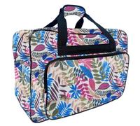 KAHDGSS Sac multifonction pour machine à coudre spacieux en nylon robuste avec poignée pour un transport facile avec des couleurs vives, Blanc laiteux