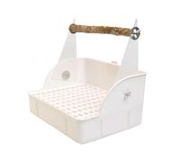 KAHDGSS Small Bird Perch Play Stand Portable Training Parrot Playstand Pet Stand Plateforme pour Les Pochettes Conures Plateforme De Formation des Oiseaux